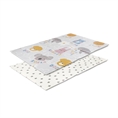 Tappetino da Gioco Termico per Bambini Doppio Lato 120-180 cm Pieghevole BUDDIES & STARS